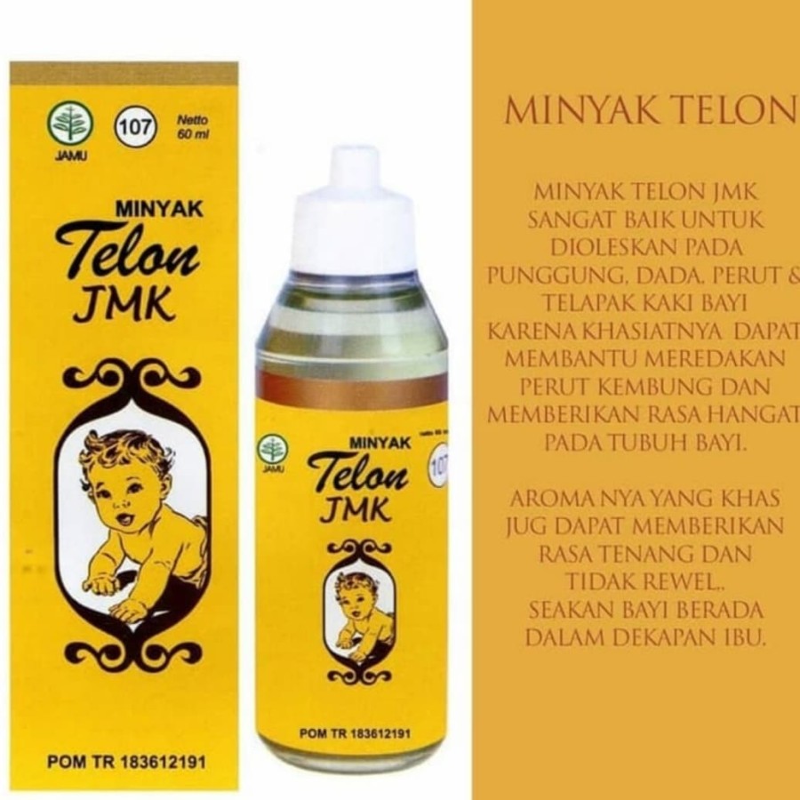 Minyak telon JMK-Ny Meneer 60 ml